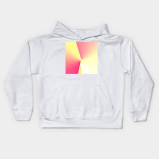 yellow pink white abstract texture Kids Hoodie